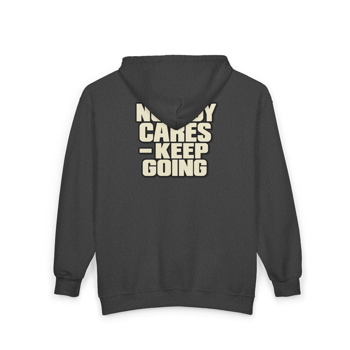 Nobody Cares - Keep Going - Full-Zip Hooded Sweatshirt