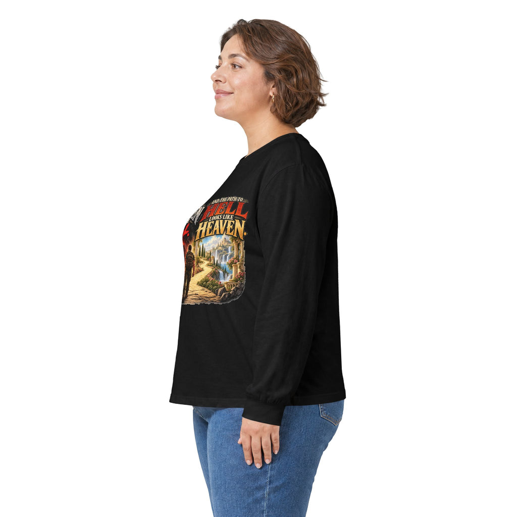 Path To Heaven Path To Hell - Unisex Ultra Cotton Long Sleeve Tee