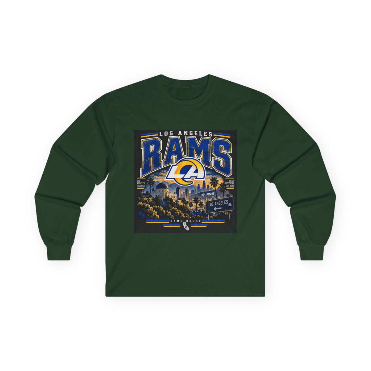LA Rams House Pride - Unisex Ultra Cotton Long Sleeve Tee