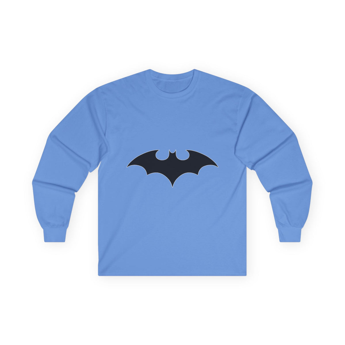 Midnight Bat Emblem - Unisex Ultra Cotton Long Sleeve Tee
