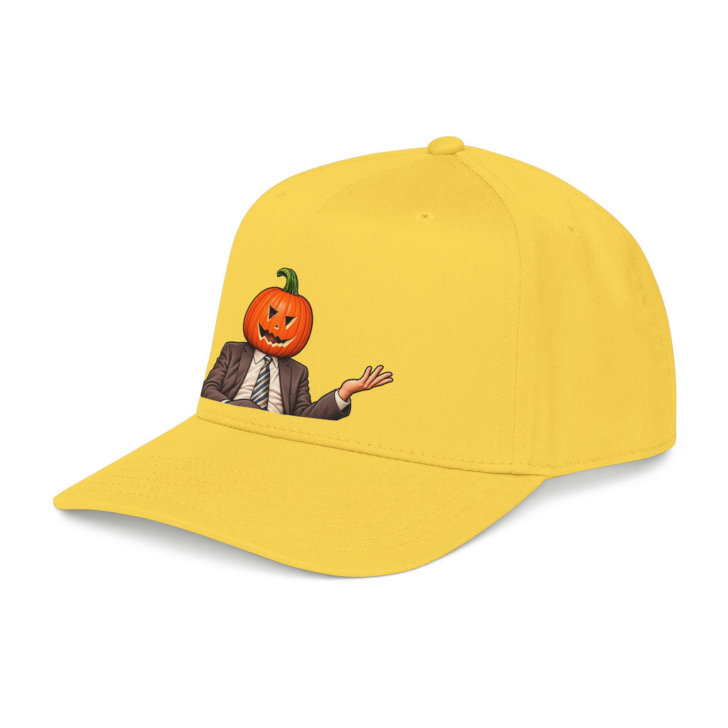 Pumpkin Head Office Cartoon - OTTO Baseball Hat