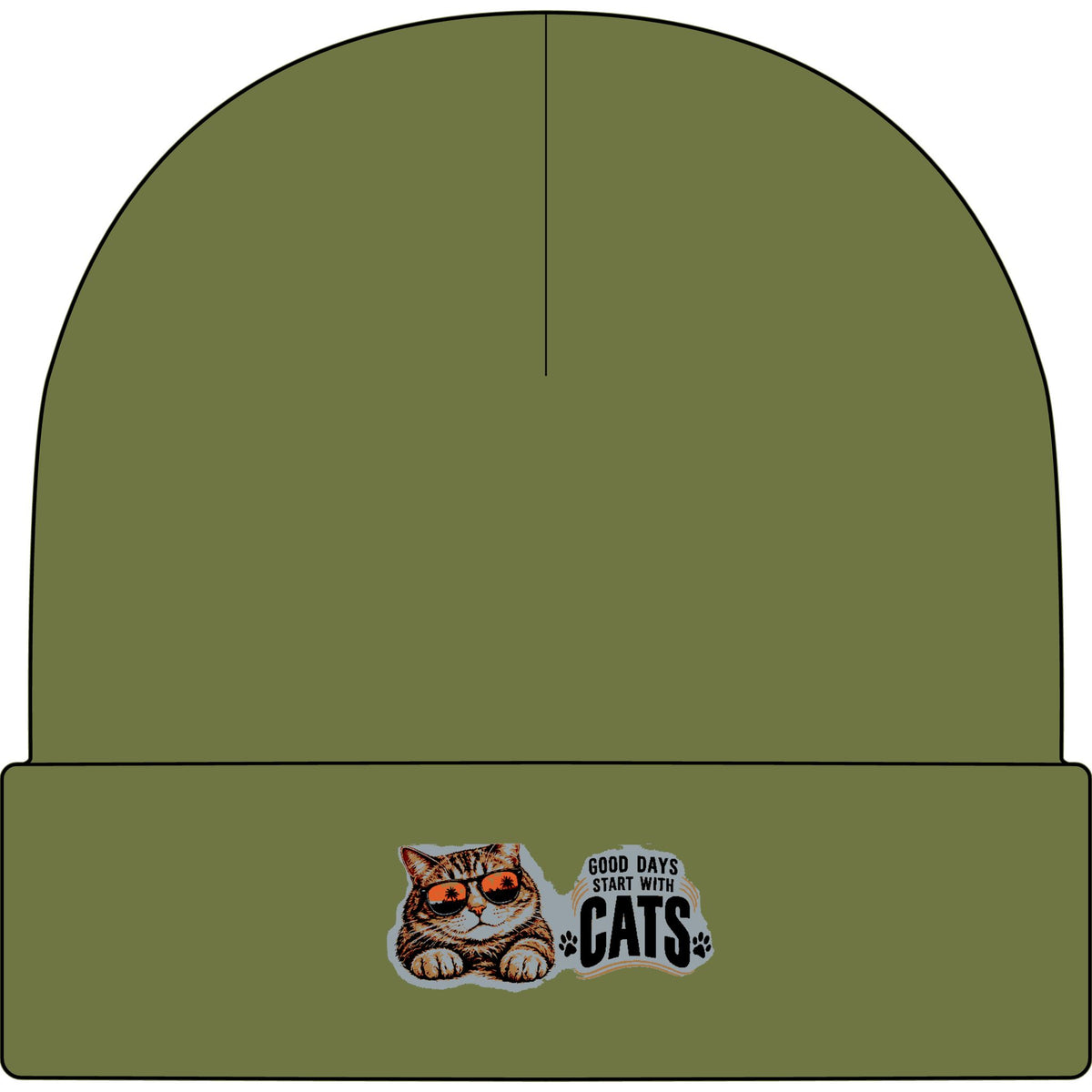 Cat Lover - AS Colour 1107 Cuff Beanie