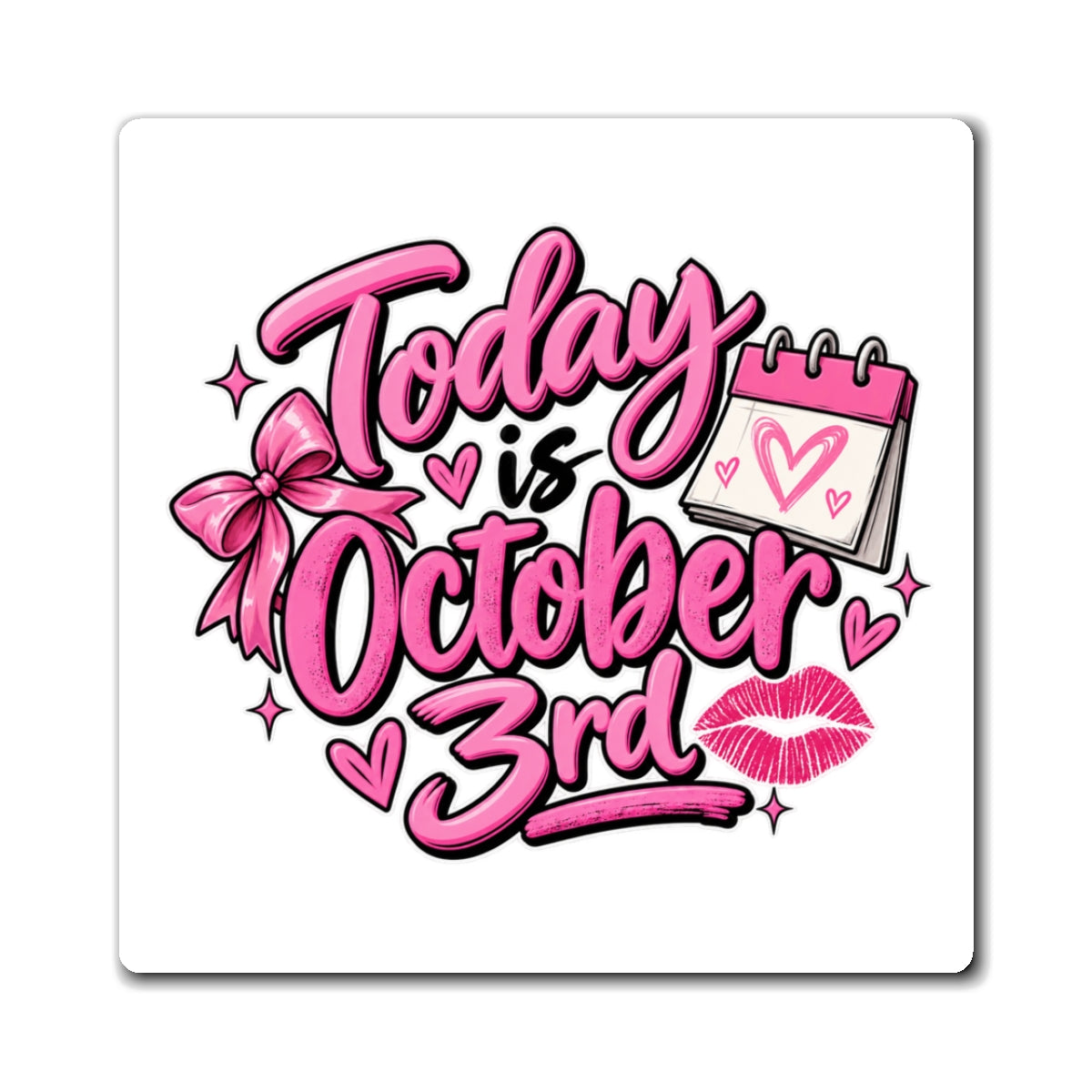 Today Is October 3rd - Magnet