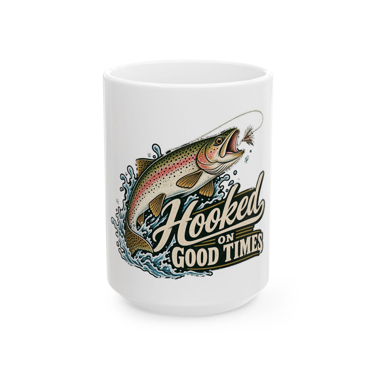 Hooked on Good Times - Ceramic Mug 11oz and 15oz