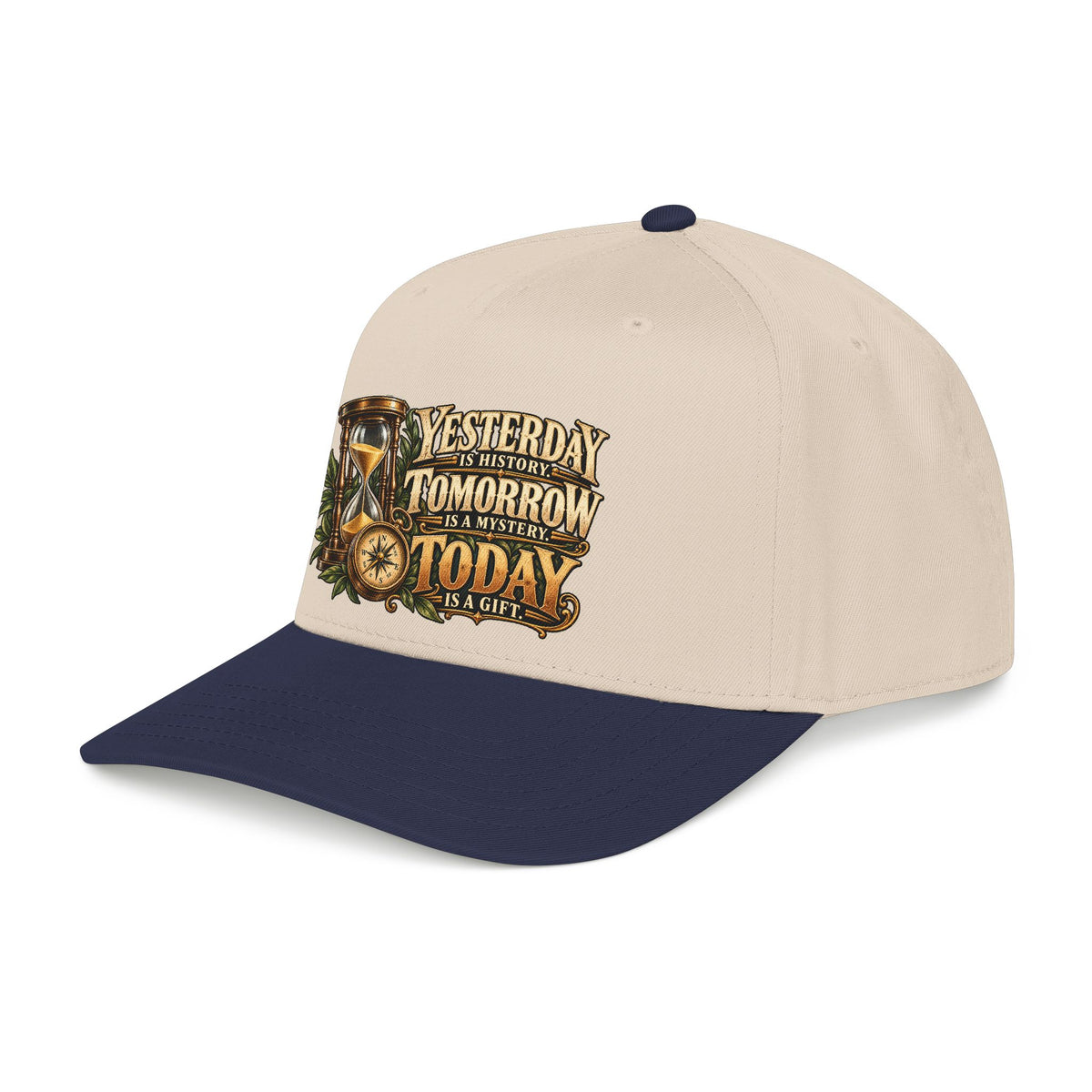 Yesterday Tomorrow Today - Transparent - OTTO Baseball Hat