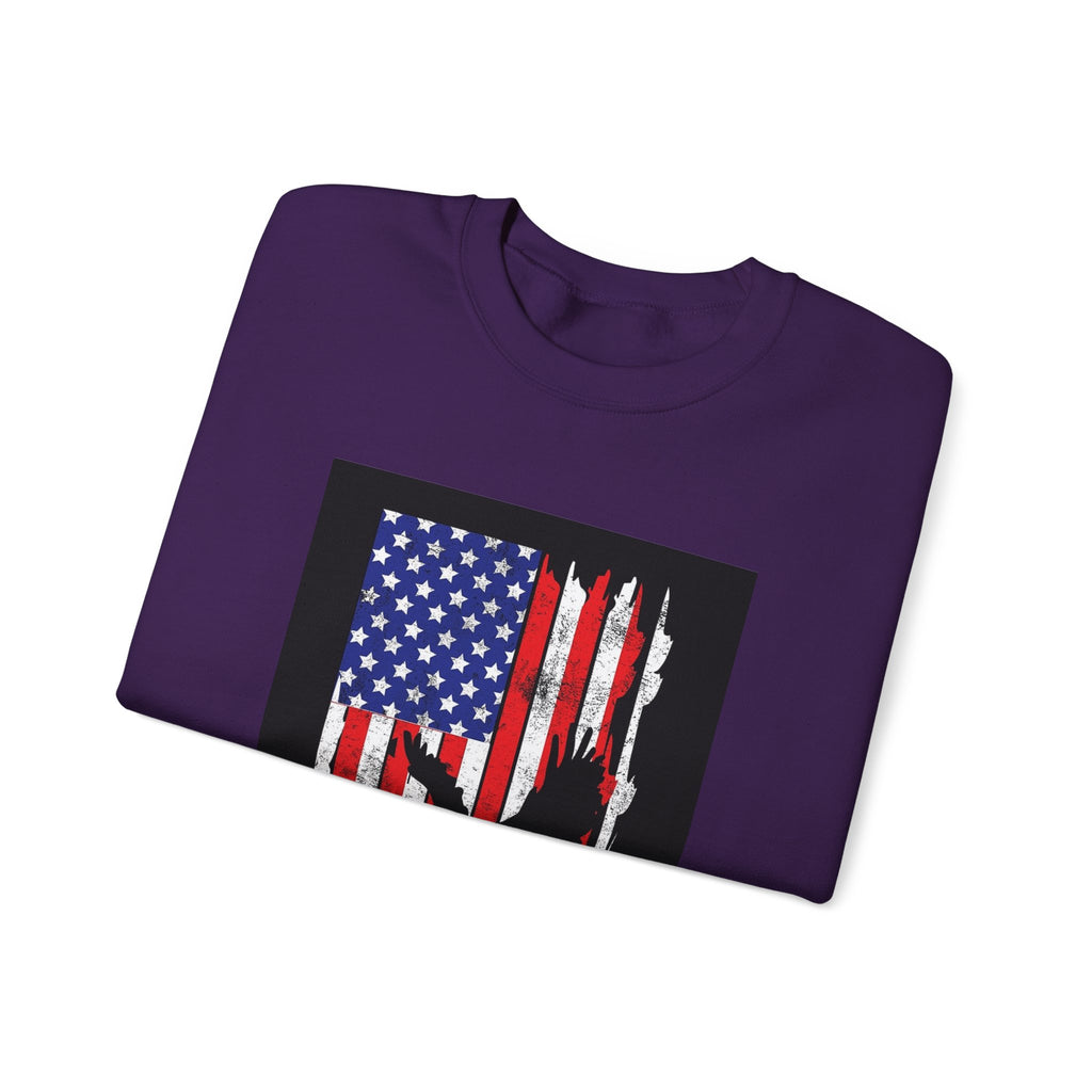 Old Glory Eagle - Crewneck Sweatshirt