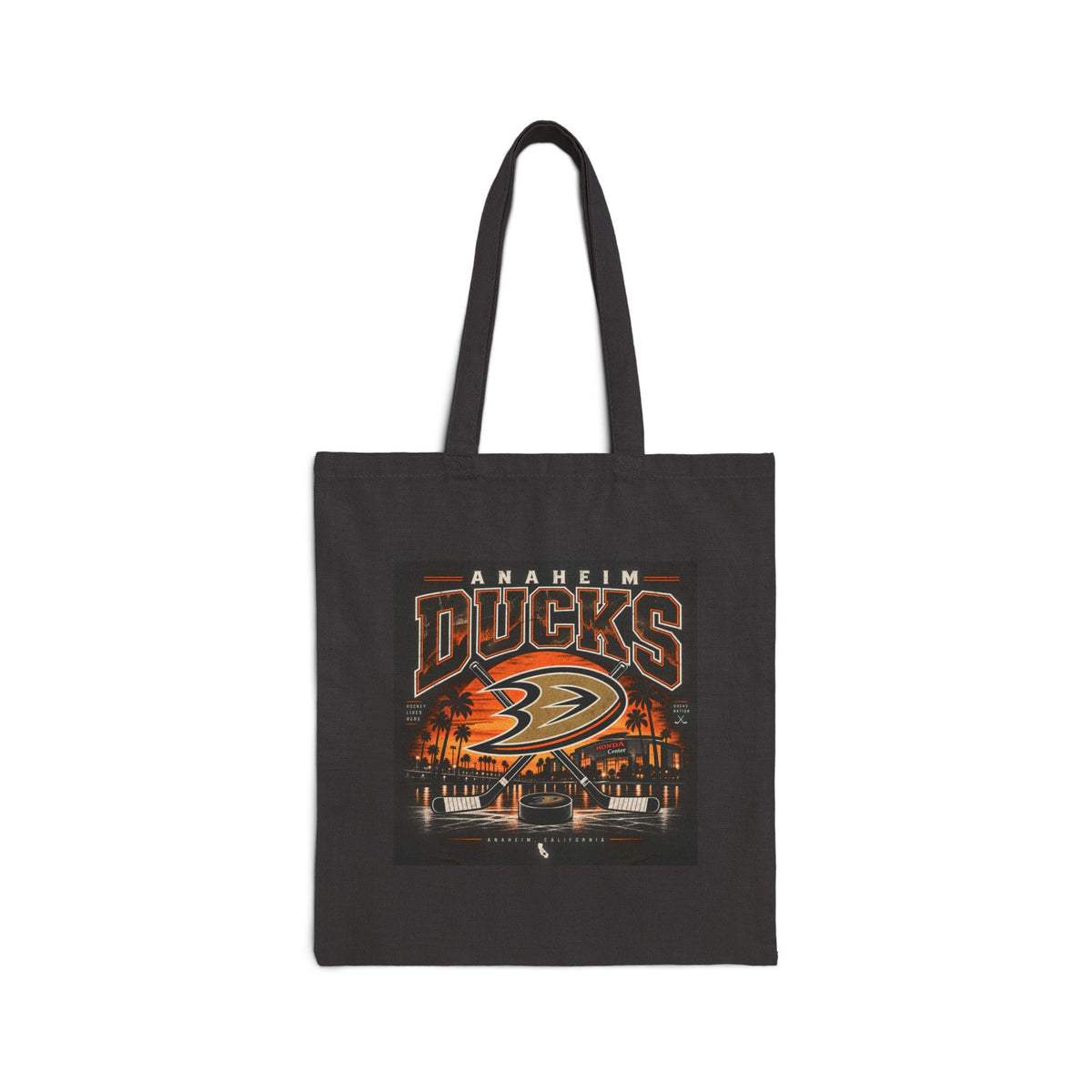 Anaheim Ducks Hockey Nights - Canvas Tote