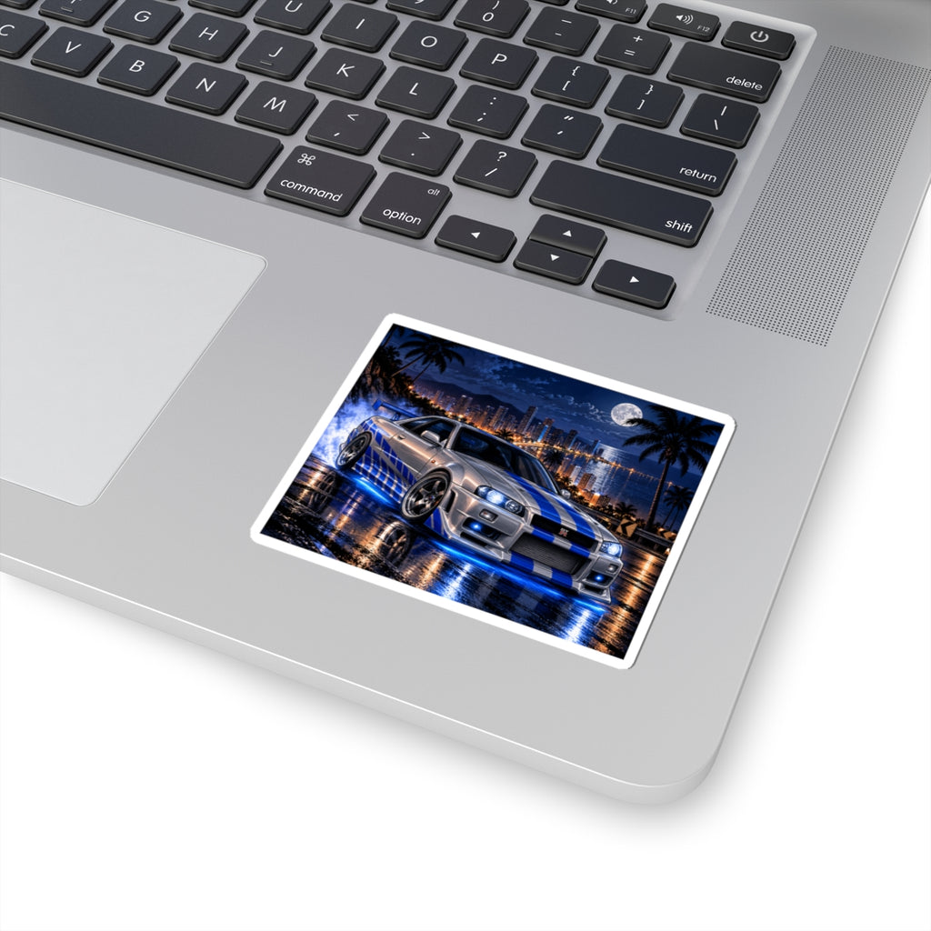 PW Skyline - Kiss-Cut Sticker