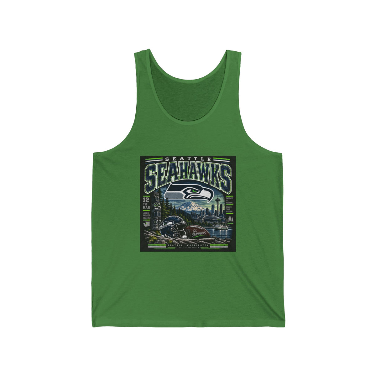 Seattle Seahawks Pride - Athletic Tank