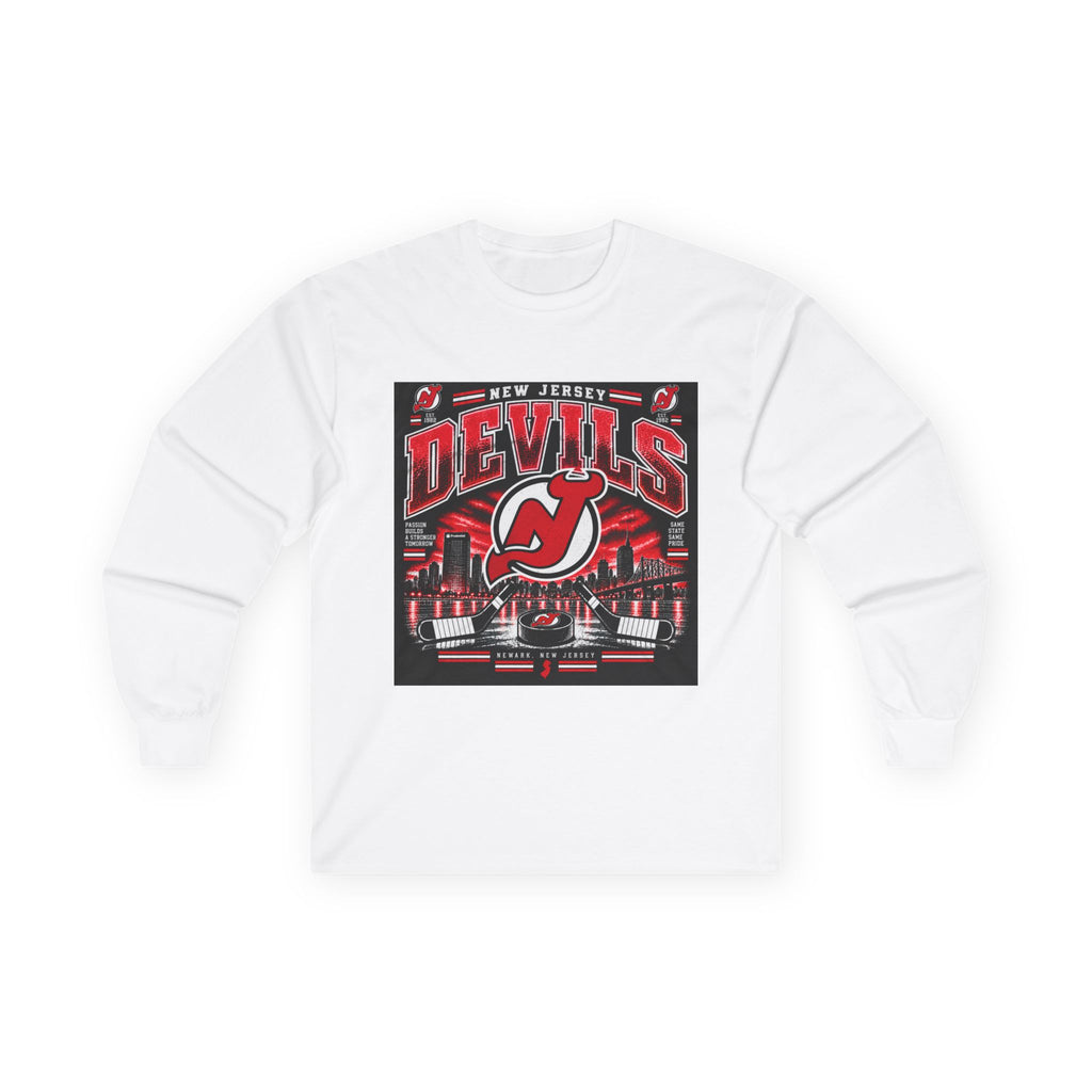 New Jersey Devils - Unisex Ultra Cotton Long Sleeve Tee
