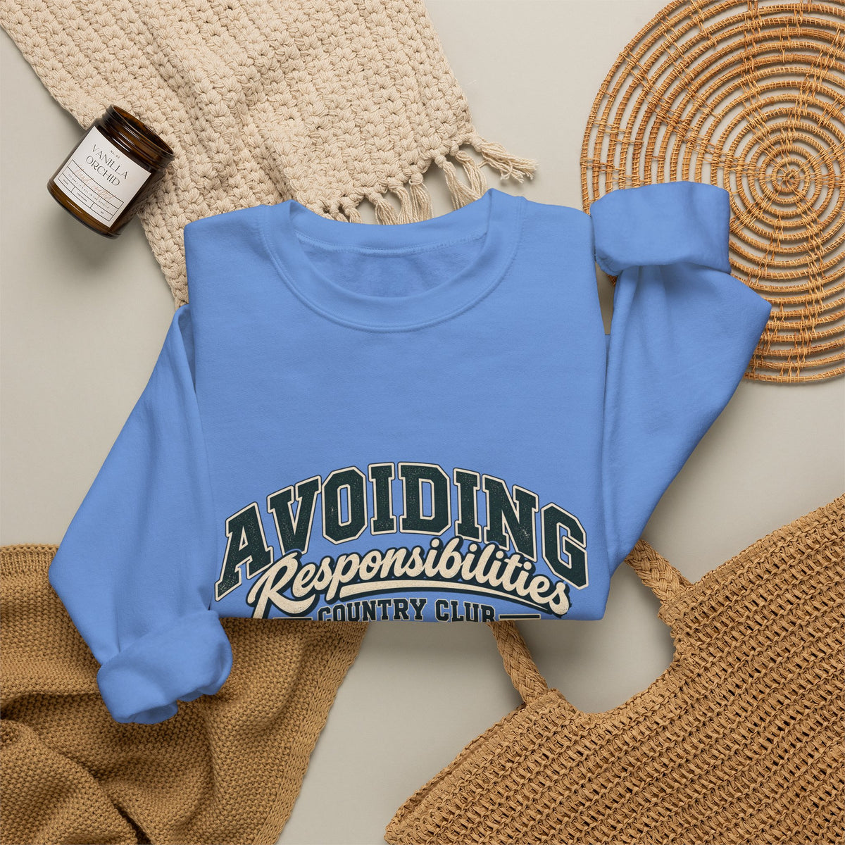 Avoiding Responsibility Country Club - Crewneck Sweatshirt