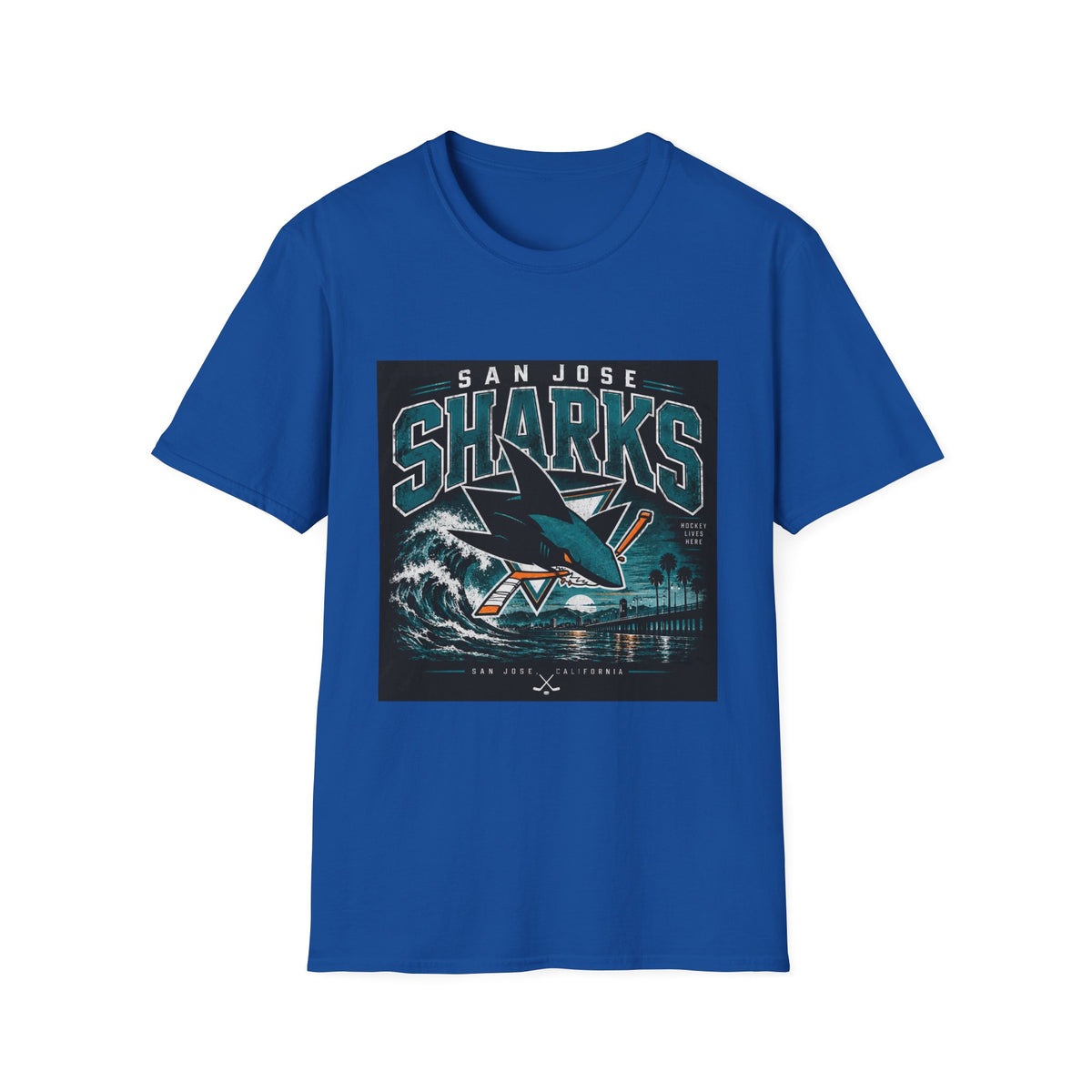 Sharks Wave Hockey Tee - Classic Tee