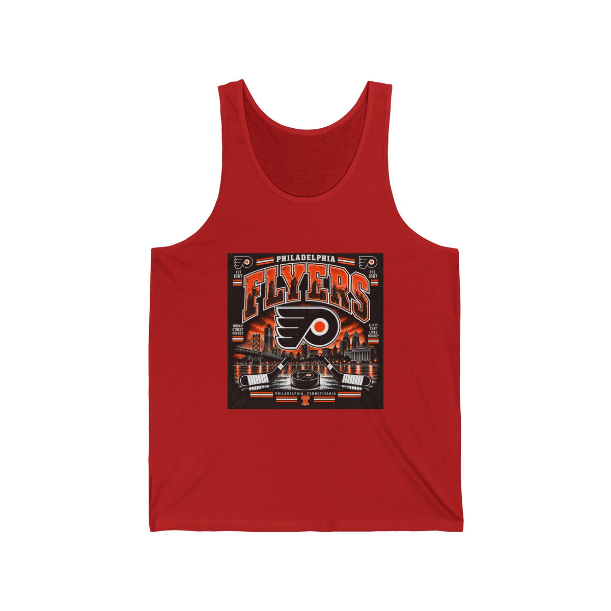Philadelphia Flyers Urban Hockey - Athletic Tank