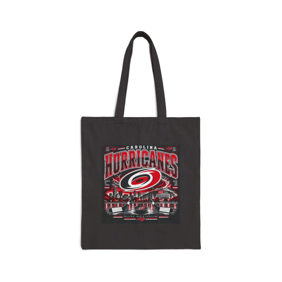 Carolina Hurricanes Skyline - Canvas Tote