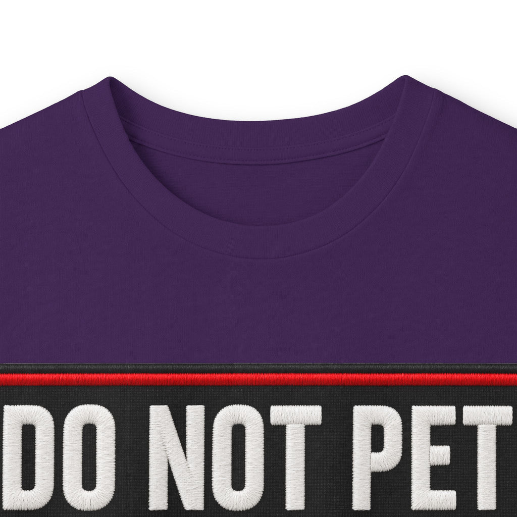 Do Not Pet - Service Dog Patch - Unisex Ultra Cotton Long Sleeve Tee