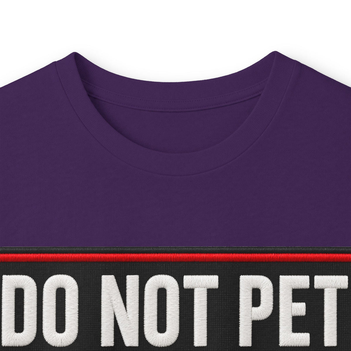 Do Not Pet - Service Dog Patch - Unisex Ultra Cotton Long Sleeve Tee