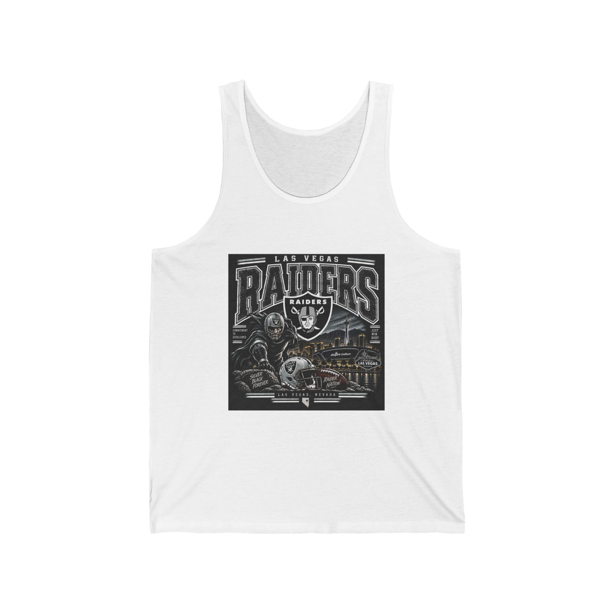 Las Vegas Raiders Nation - Athletic Tank