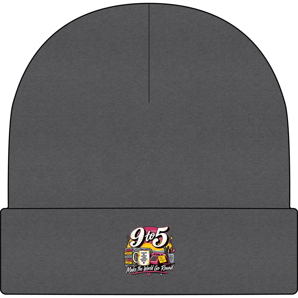 9to5 Make the World Go Round - AS Colour 1107 Cuff Beanie