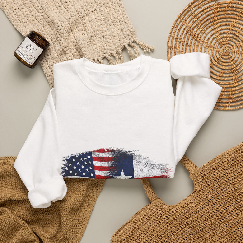 American by Birth, Texan by Choice - Crewneck Sweatshirt