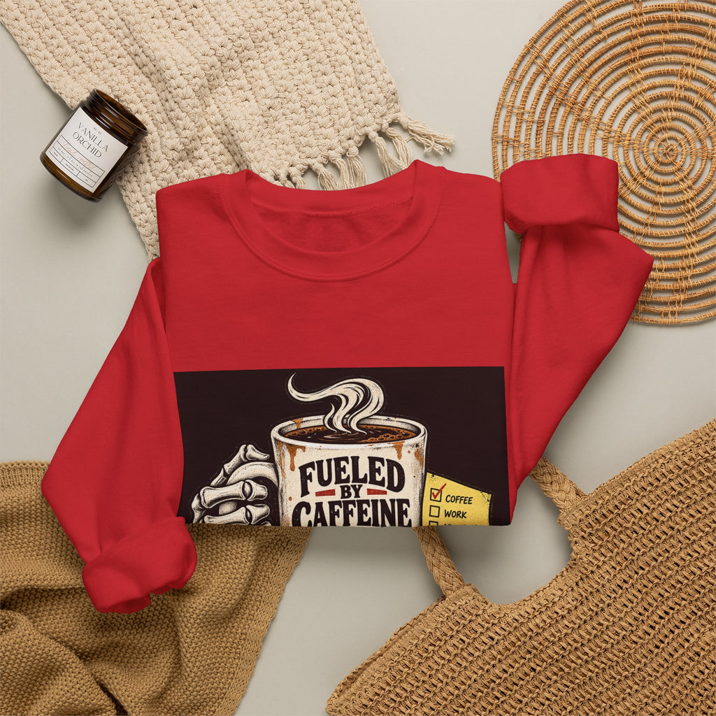 Fueled by Caffeine - Crewneck Sweatshirt