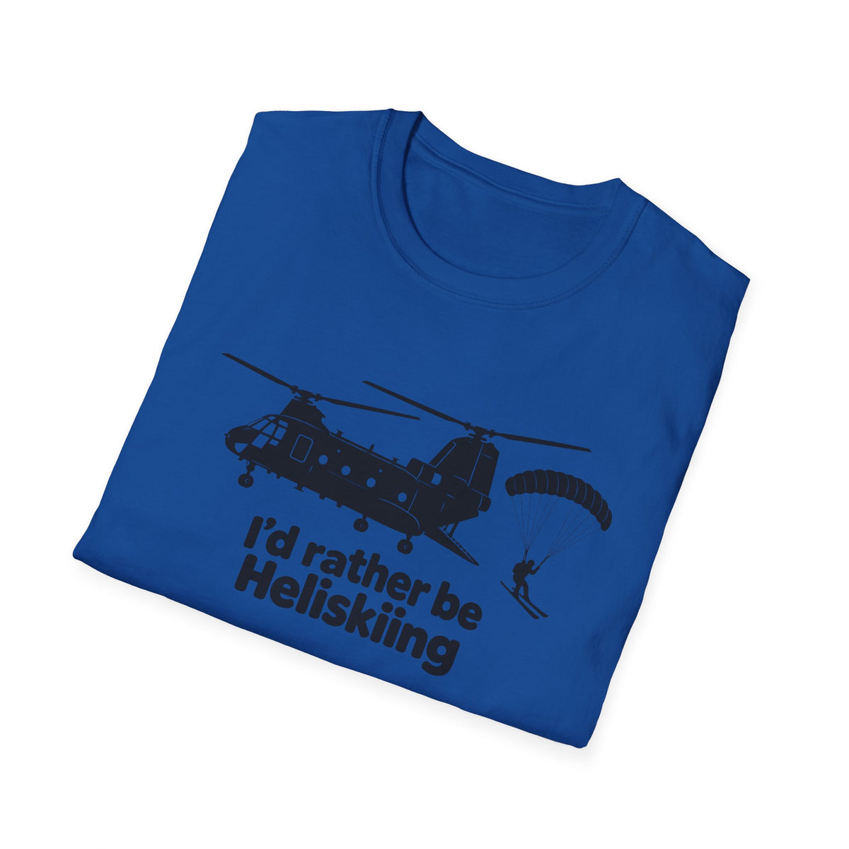 Id Rather Be Heliskiing - Classic Tee