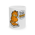 Round Shape Garfield - Ceramic Mug 11oz and 15oz