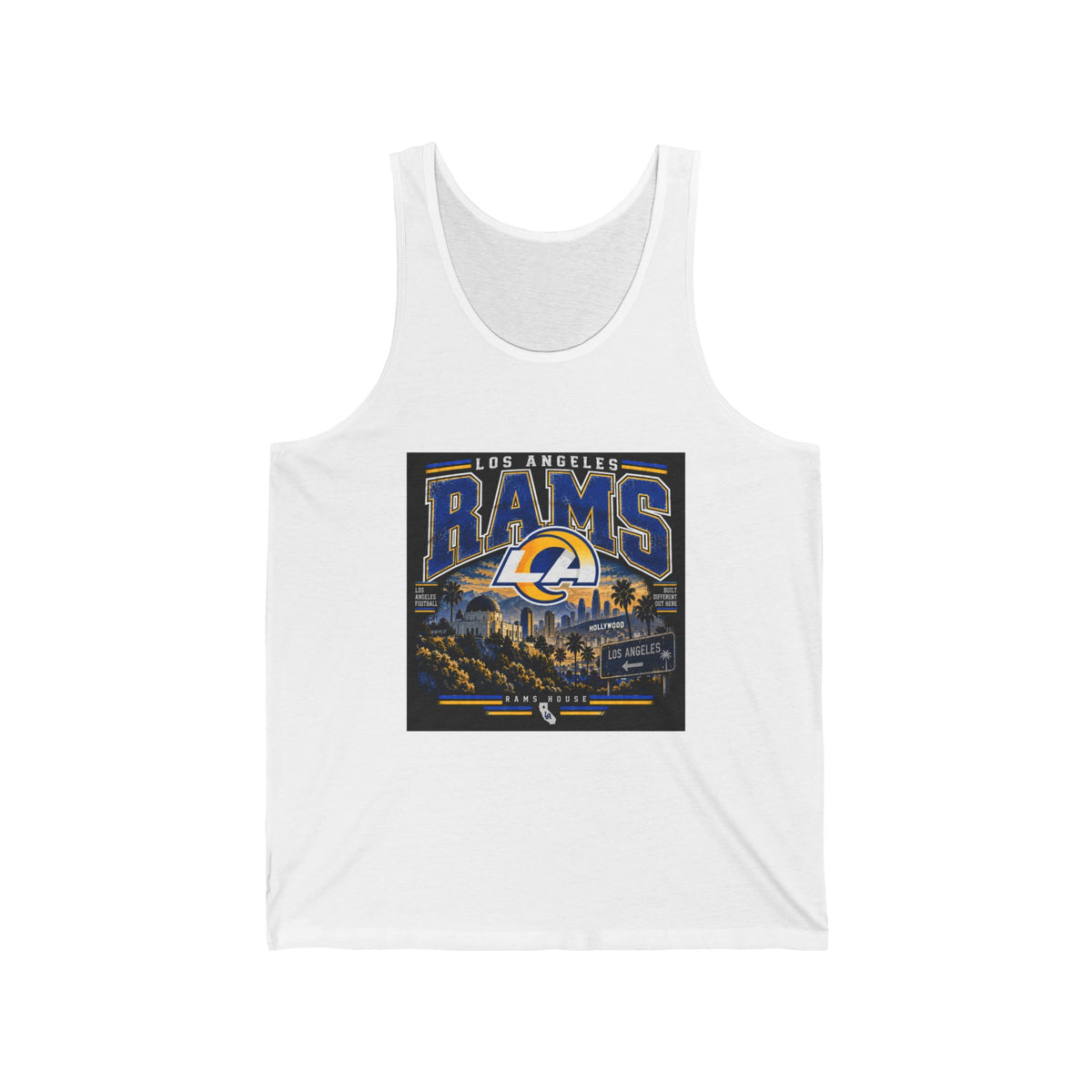LA Rams House Pride - Athletic Tank