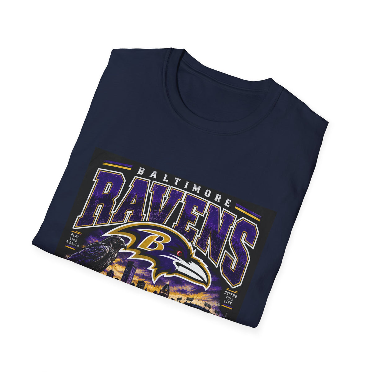 Baltimore Ravens Skyline Tee - Classic Tee
