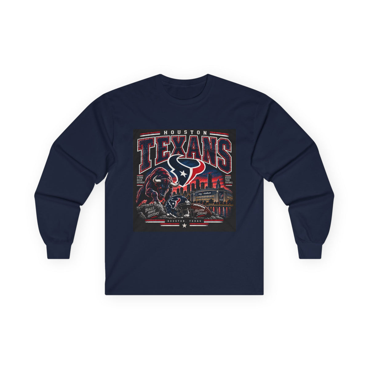 Houston Texans Gridiron Glory - Unisex Ultra Cotton Long Sleeve Tee