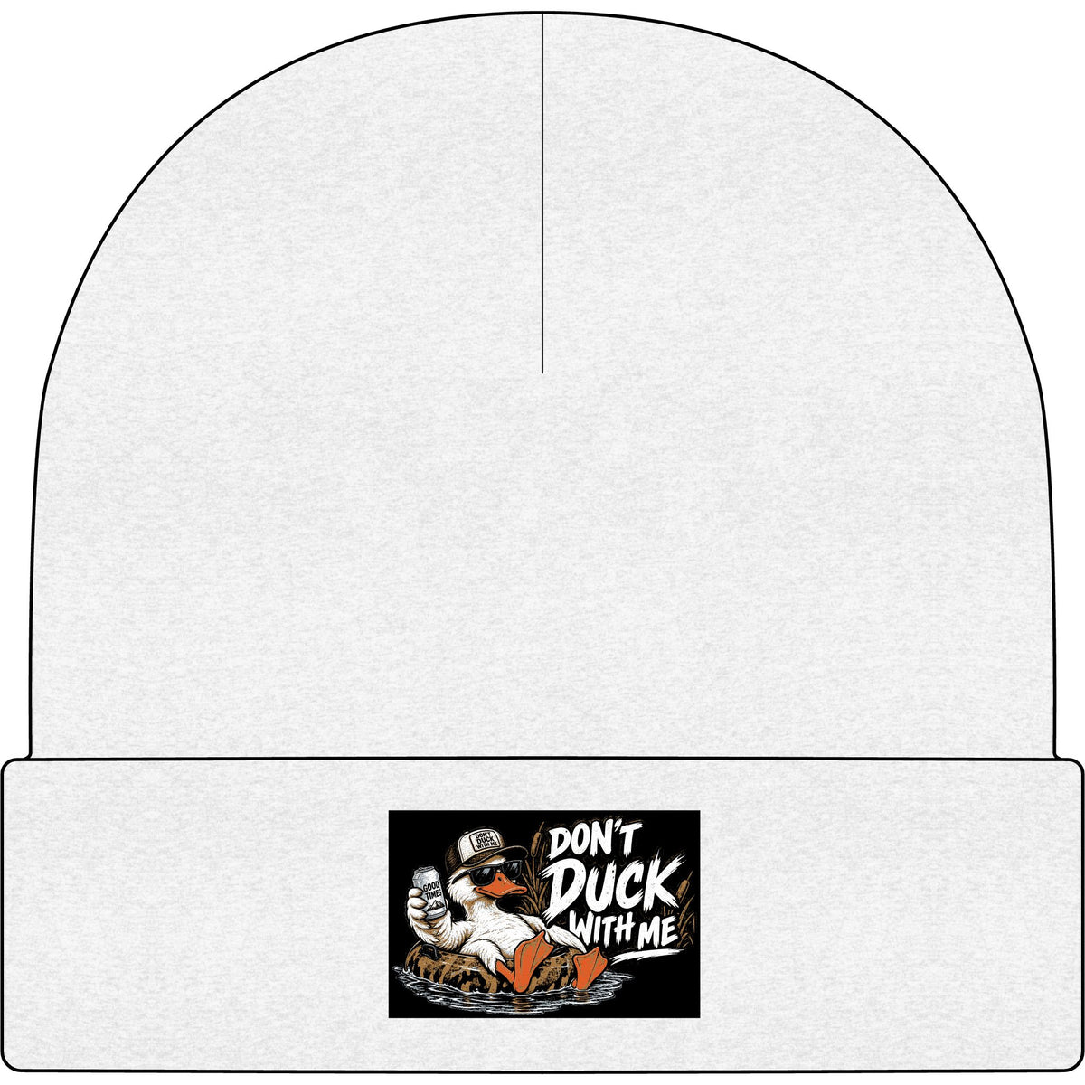 Duck With Me Camo - AS Colour 1107 Cuff Beanie