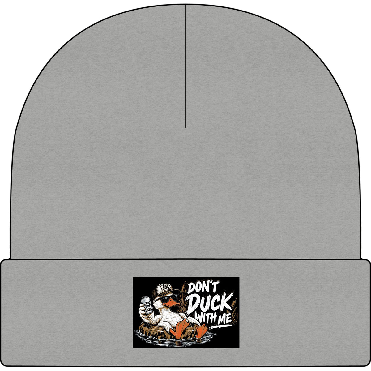 Duck With Me Camo - AS Colour 1107 Cuff Beanie