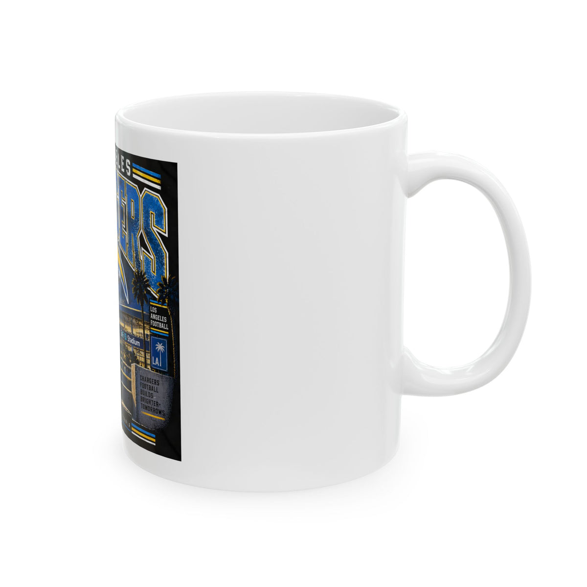 Los Angeles Chargers Bolt Up - Ceramic Mug 11oz and 15oz