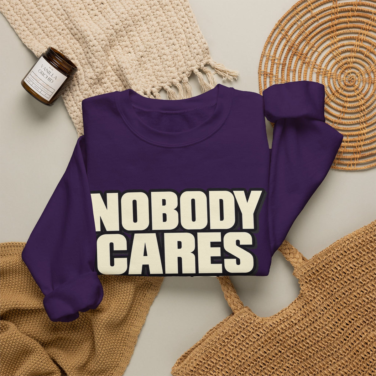 Nobody Cares - Keep Going - Crewneck Sweatshirt