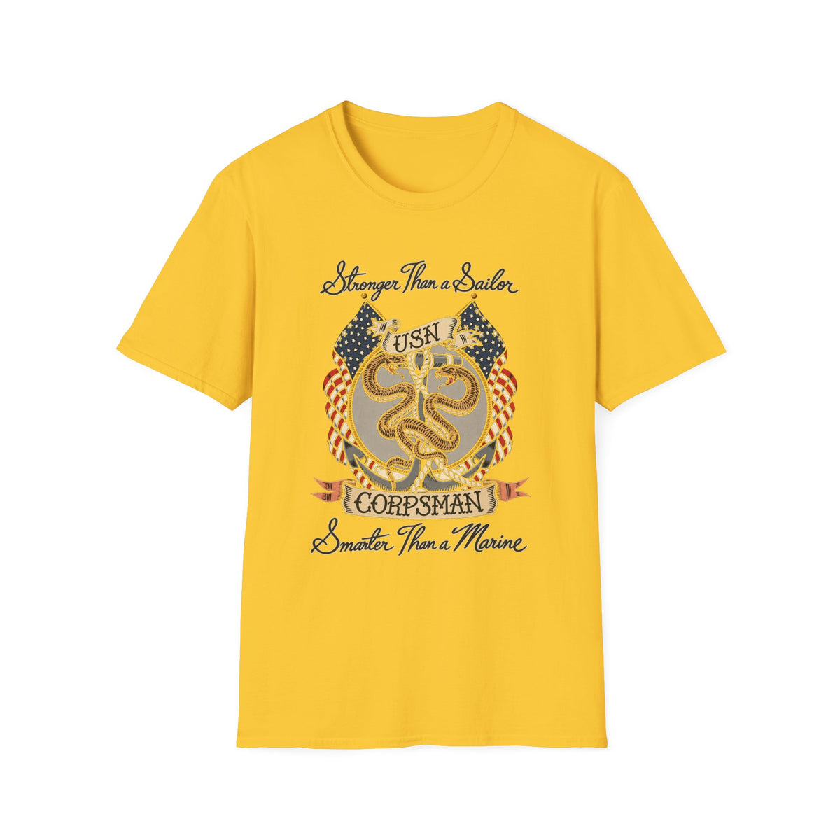 Corpsman Pride Crest - Classic Tee