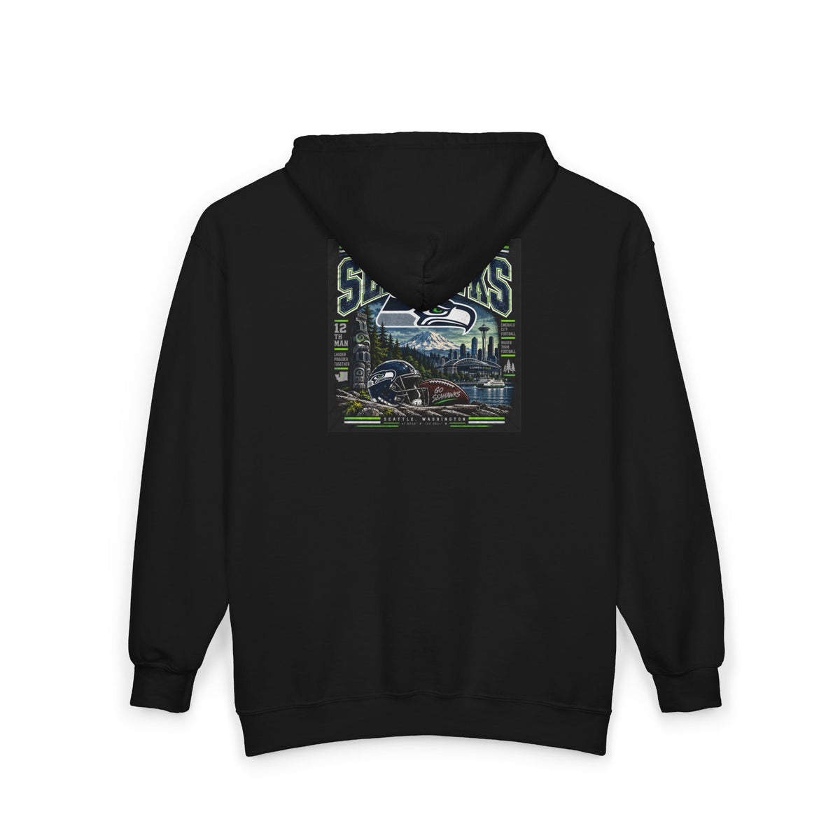 Seattle Seahawks - Full-Zip Hooded Sweatshirt