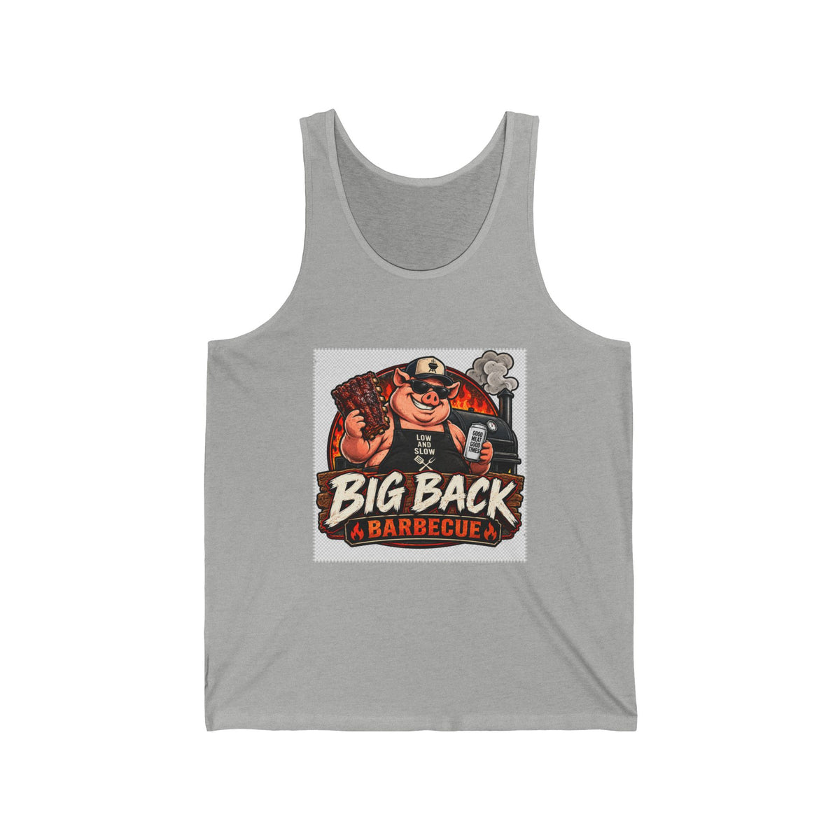 Big Back Barbecue - Athletic Tank