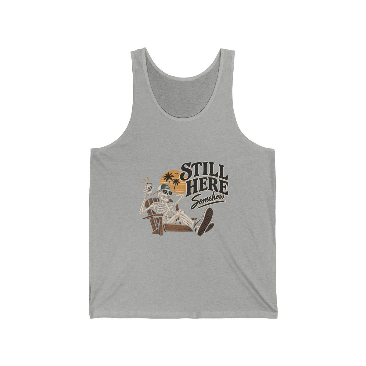 Still Here Somehow - Athletic Tank