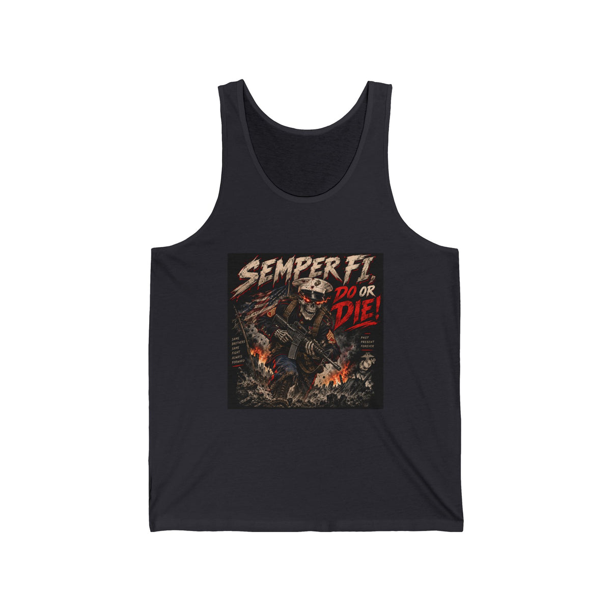 Semper Fi Do or Die - Athletic Tank