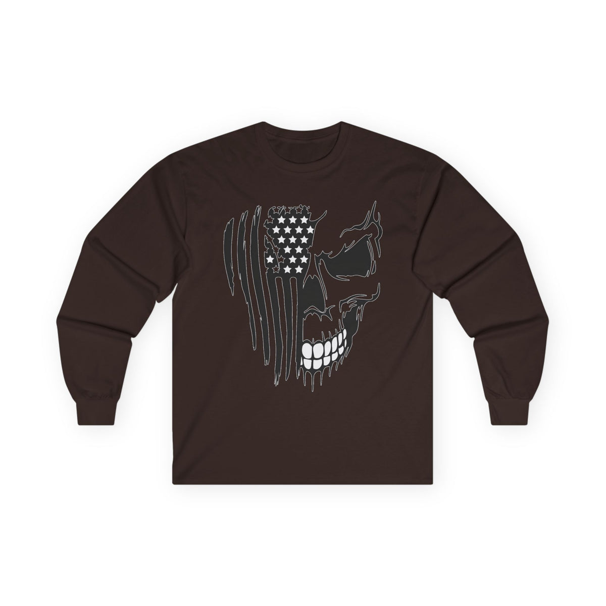 Stars, Stripes & Skulls - Unisex Ultra Cotton Long Sleeve Tee