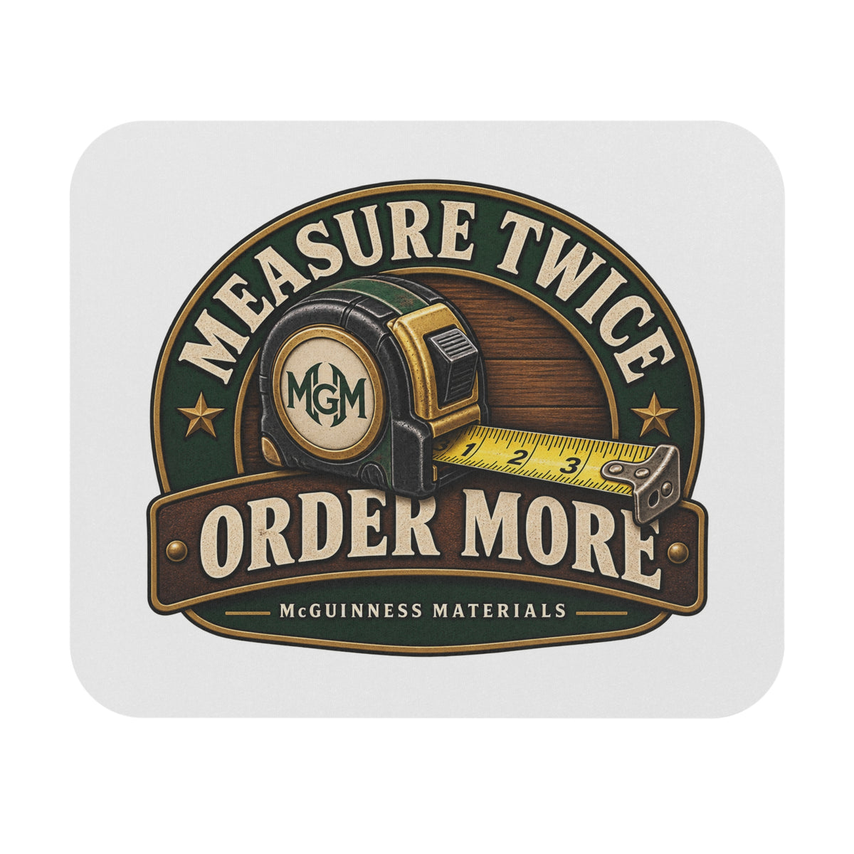 Measure Twice, Order More - Mouse Pad