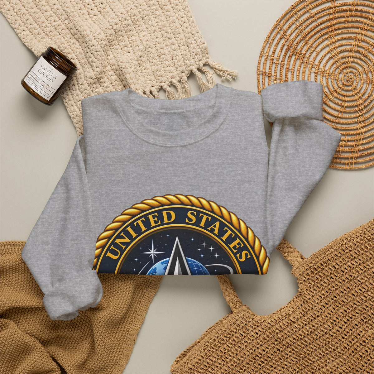 U.S. Space Force Emblem - Crewneck Sweatshirt