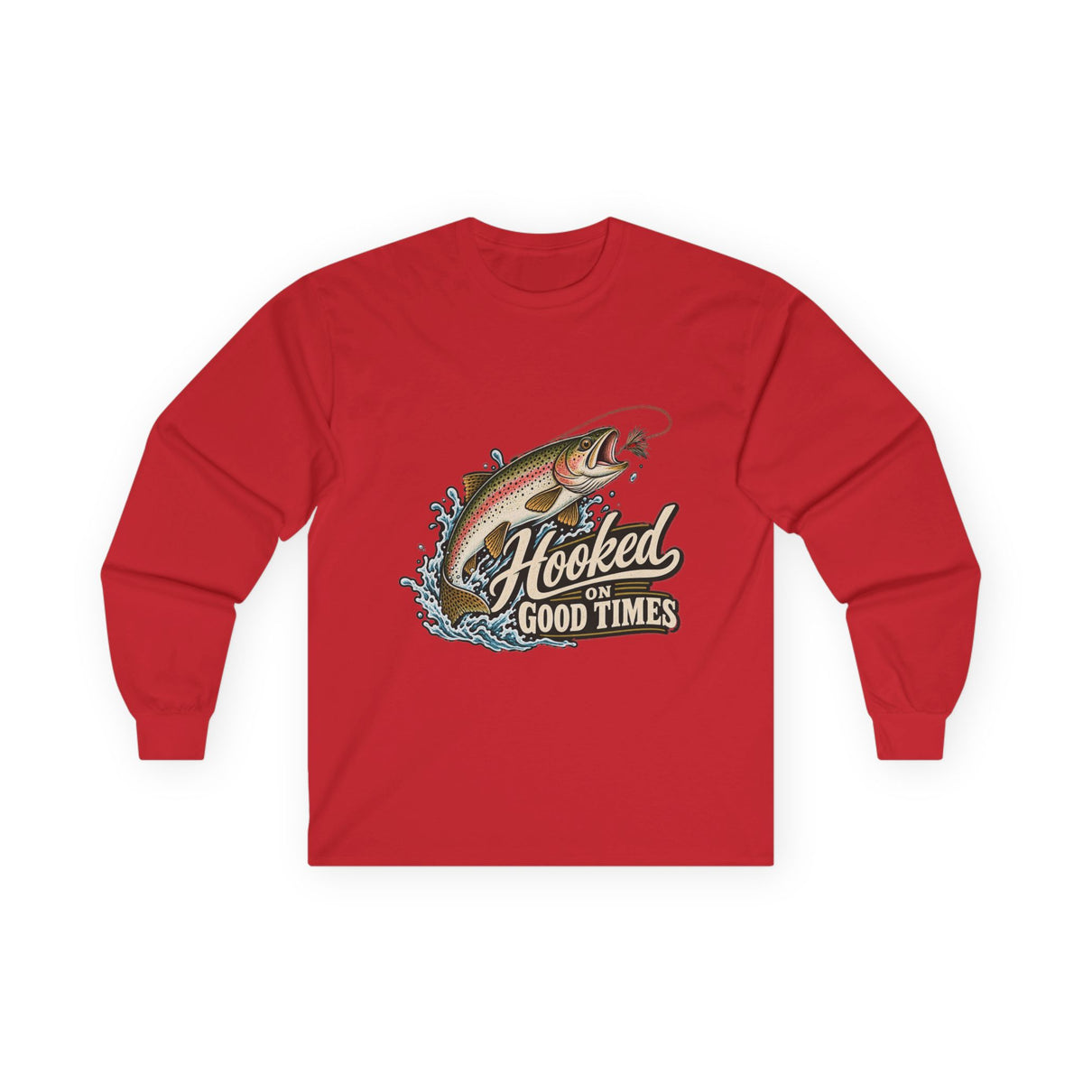 Hooked on Good Times - Unisex Ultra Cotton Long Sleeve Tee