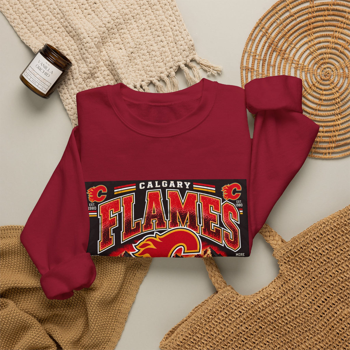 Calgary Flames - Crewneck Sweatshirt