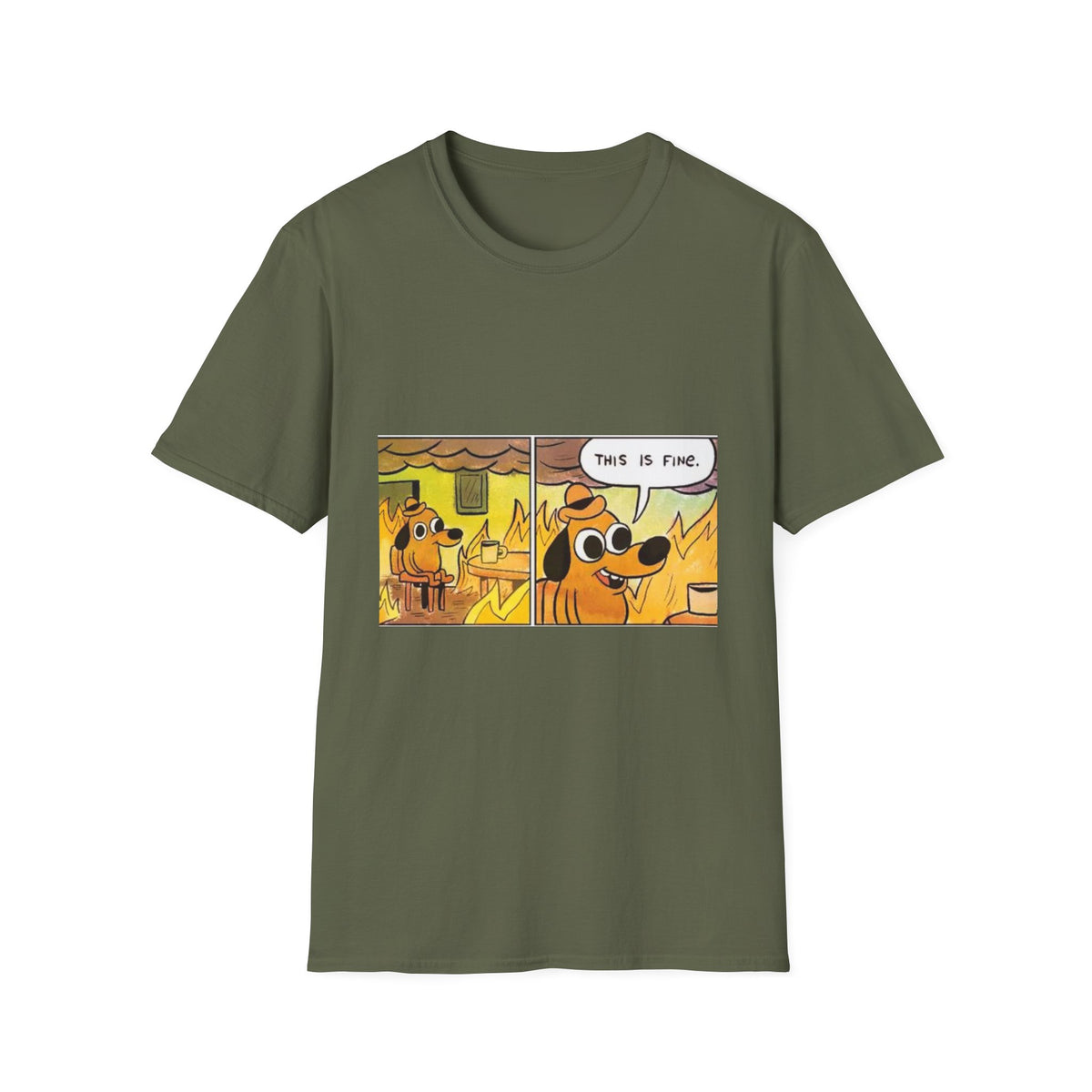 This Is Fine - Classic Tee