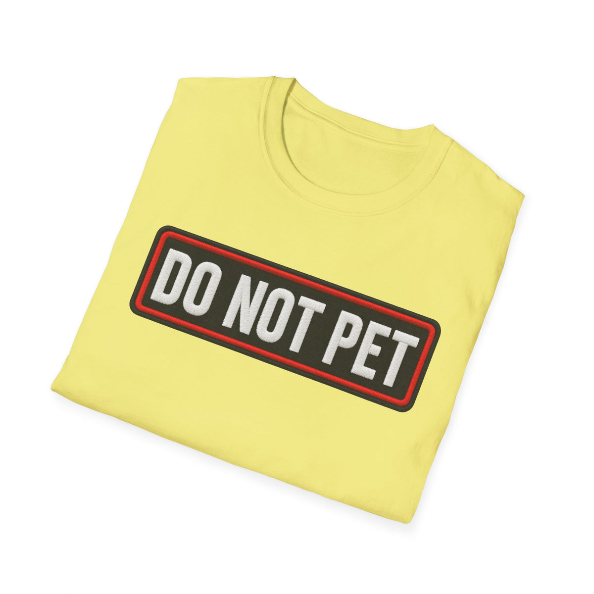 Do Not Pet - Service Dog Patch - Classic Tee