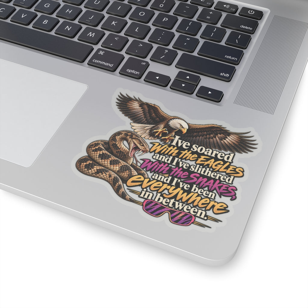Macho Man - Kiss-Cut Sticker