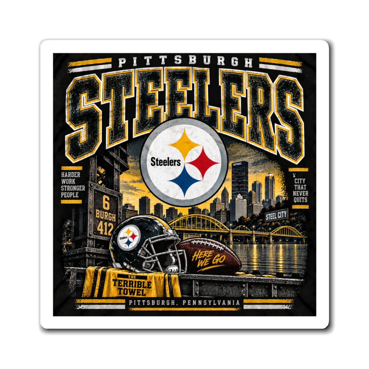 Pittsburgh Steelers - Magnet