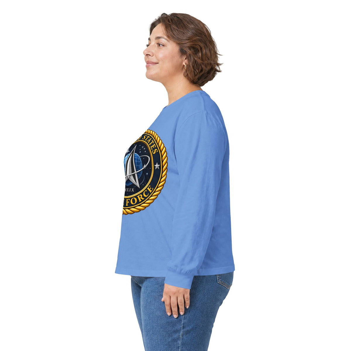 U.S. Space Force Emblem - Unisex Ultra Cotton Long Sleeve Tee