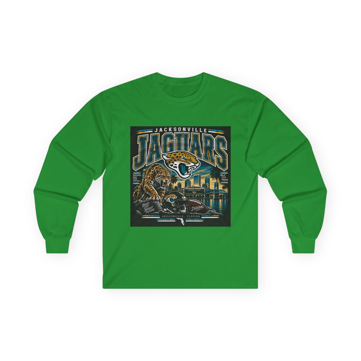 Jacksonville Jaguars Pride - Unisex Ultra Cotton Long Sleeve Tee