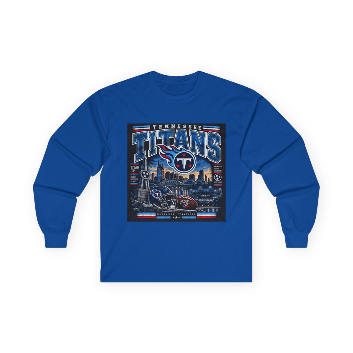 Tennessee Titans Nashville Pride - Unisex Ultra Cotton Long Sleeve Tee